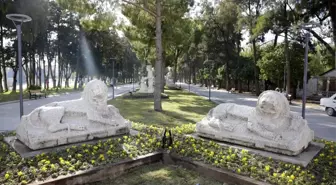 Yıkılan eski stadyum alanı park olarak hizmete girdi