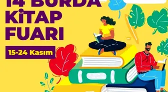 14 Burda'da kitap fuarı başlıyor