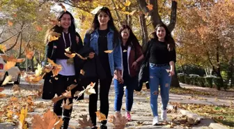 ESOGÜ'de sonbahar güzelliği