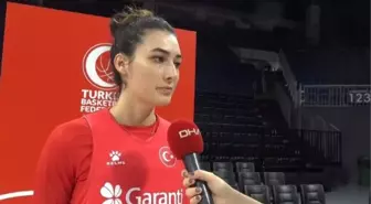 Tuğçe Canıtez: Hedefimiz önümüzdeki iki maçı kazanmak