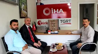 Emniyet Müdürü İbrahim Ergüder'den İHA'ya ziyaret