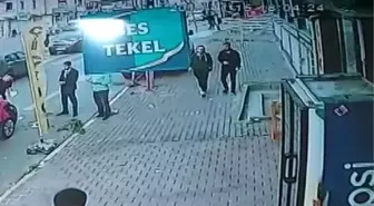 Esenyurt'ta 2 kişinin yaralandığı silahlı saldırı kamerada