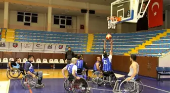 Tekerlekli Sandalye Basketbol takımı Şanlıurfa maçına hazırlanıyor