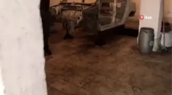 İstanbul'da otomobil hırsızlarına operasyon anı polis kamerasında