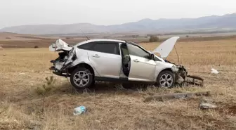 Kırşehir'de trafik kazası 1 yaralı