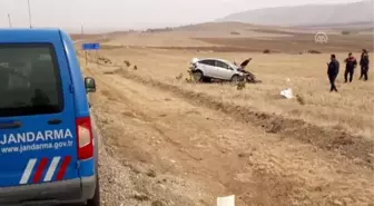 Memleketine izne giden uzman çavuş trafik kazasında yaralandı