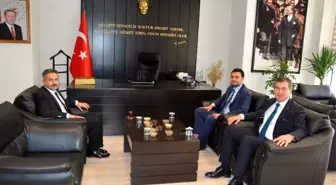 Başkanlar, Kaymakam Taşçı ile görüştü