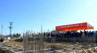 Erikbelan Yeni Cami temel atma töreni