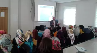 Kadın ve Gençlik Merkezi kursiyerlerine yönelik seminerler devam ediyor