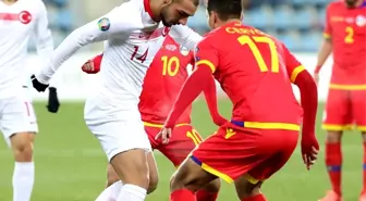 EURO 2020 Elemeleri: Andorra: 0 - Türkiye: 2 (İlk yarı)