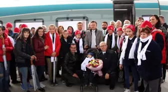 Özel gereksinimli çocuklar tren ile buluştu