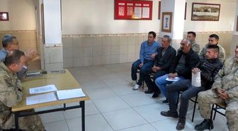Jandarma personeline ve köy muhtarlarına avcılık mevzuatı eğitimi verildi