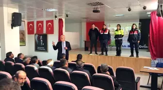 Köprüköy'de sürücülere eğitim semineri verildi