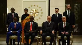 Cumhurbaşkanı Erdoğan Burundi Büyükelçisi Bikebako'yu kabul etti