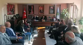 İYİ Parti'li Aksoy'dan Karkamış Belediyesine ziyaret