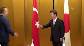 Çavuşoğlu, Japon mevkidaşı ile görüştü