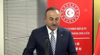 Çavuşoğlu, Türkiye'nin Nagoya Başkonsolosluğu binasının açılış törenine katıldı