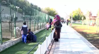 Yavru maymun Kiçi parkın gözdesi oldu