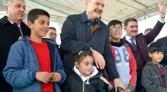 Bakan Soylu Ağrı'da fabrika açılışına katıldı