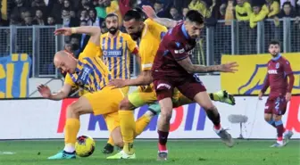 Süper Lig: MKE Ankaragücü: 0 - Trabzonspor: 1 (İlk yarı)