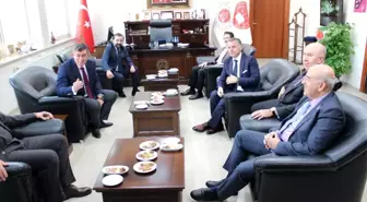 TBB Başkanı Feyzioğlu Erzincan Adliyesini ziyaret etti