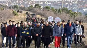 Ankara Gençlik ve Spor İl Müdürlüğünden farkındalık yürüyüşü