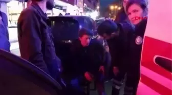 Motosiklete çarpıp kaçan sürücüyü polis yakaladı