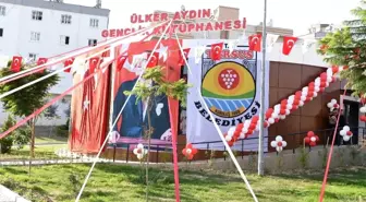 Tarsus'ta Ülker Aydın Gençlik Kütüphanesi hizmete açıldı