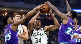 Antetokounmpo coştu, Bucks Jazz'ı devirdi