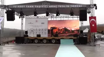 BMC ve Öztreyler 72 tank taşıyıcıyı MSB'ye teslim etti (2)