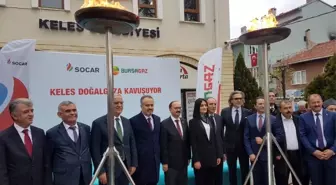 Keles'te doğalgaz sevinci