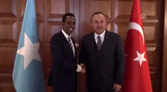 Çavuşoğlu, Somali Dışişleri ve Uluslararası İş Birliği Bakanı Avad ile görüştü