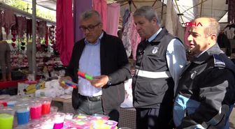 İzmir semt pazarında 3 liraya satılan oyun hamurları toplatıldı