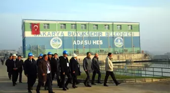 Kırgızistan'dan gelen heyet SASKİ'nin projelerini inceledi