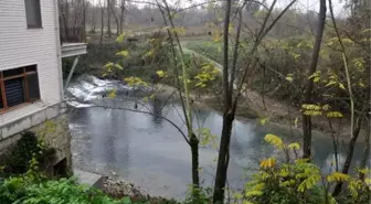 Maviye dönen çayda yapılan incelemede kirliliğe rastlanmadı