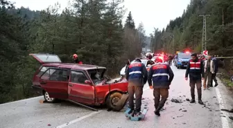 Bolu'da Tabiat Parkı yolunda kaza: 1 ölü, 2 yaralı