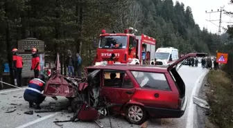 Bolu'da Tabiat Parkı yolunda kaza: 1 ölü, 2 yaralı