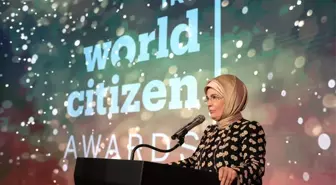 Emine Erdoğan, TRT World Citizen Ödül Törenine katıldı