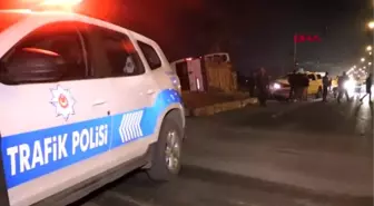 Mardin'de polis aracı ile minibüs çarpıştı 2'si polis, 7 yaralı