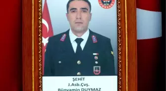 Şehit Astsubay Duymaz, son yolculuğuna uğurlandı