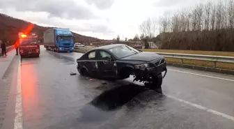 Amasya'da otomobil devrildi: 5 yaralı