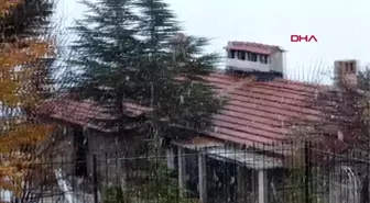 Antalya saklıkent'e mevsimin ilk karı yağdı