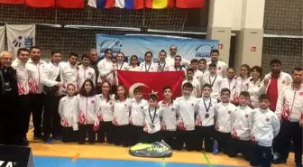 Badmintonda Türkiye'den 7 madalya