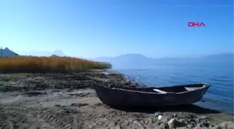 Isparta-eğirdir'in tabandan bağlı olduğu beyşehir gölü de kurudu