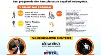 Kartal Belediyesi'nden engelsiz yaşam festivali