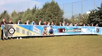 Altay ve Trabzonsporlu eski futbolcular, Türkiye Kupası maçı öncesinde buluştu