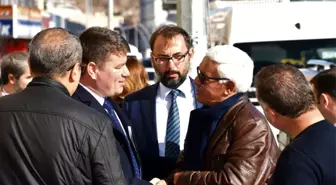 Başkan Dinçer Piri Mehmet Paşa Çarşısında esnafları ziyaret etti