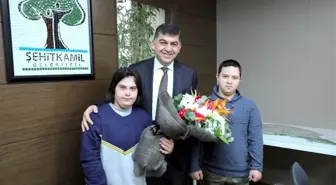 Engelli sporculardan Başkan Fadıloğlu'na ziyaret