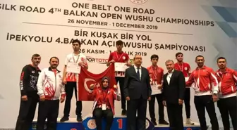 Kayserili Wushu'cular Balkan Şampqiyonası'nda madalyalara ambargo koydu