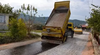 Alanya'da alt yapı sonrası asfalt